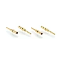 Amphenol Industrial Automotive Connector Terminal ATM Male Pin Crimp 7.5A Gold Plated Copper Alloy AT60-202-2031
