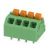 Phoenix Contact PCB Terminal Block Angled Wave Soldering Mount 4 Contacts 3.5 mm Pitch 160V 16A 1862068