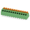 Phoenix Contact Angled Wave Soldering Mount PCB Terminal Block 12 Contacts 3.5 mm Pitch 160V 16A 2 Rows SPTAF 1862149