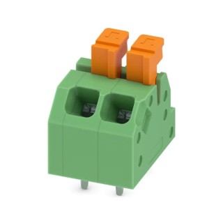 Phoenix Contact PCB Terminal Block SPTAF 1/ 2-3.5-LL Series Angled 2 Contact 3.5 mm Pitch 2 Row 1864286