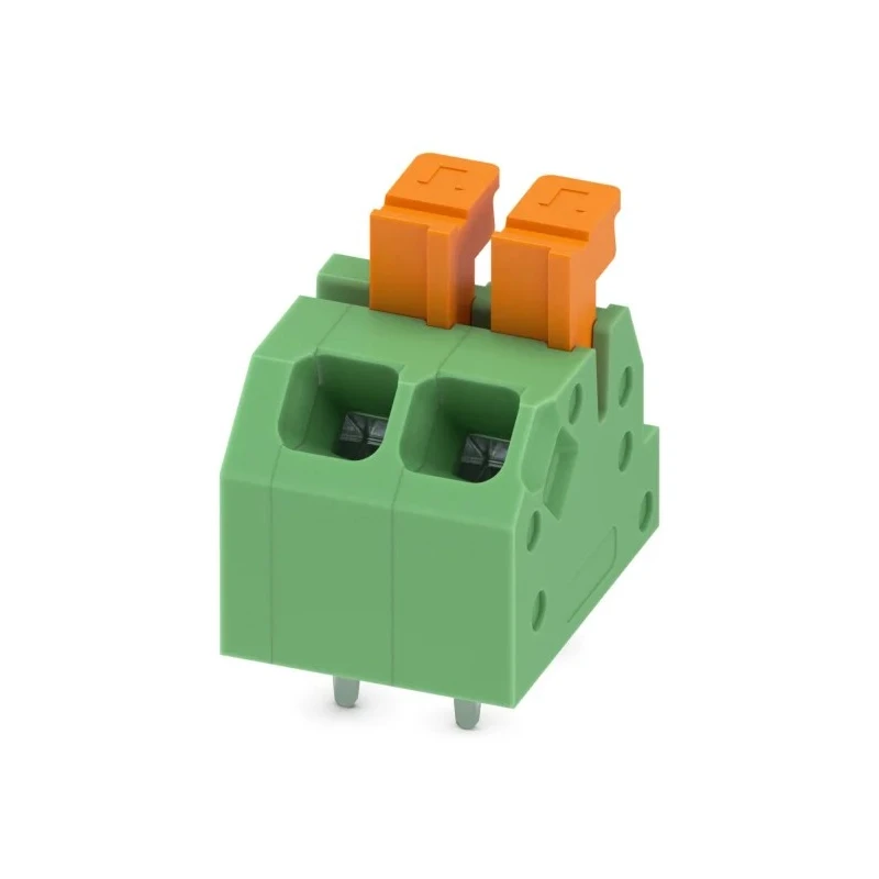 Phoenix Contact PCB Terminal Block SPTAF 1/ 2-3.5-LL Series Angled 2 Contact 3.5 mm Pitch 2 Row 1864286
