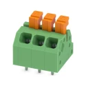 Phoenix Contact Angled PCB Terminal Block 3 Contact 3.5 mm Pitch 2 Row 160V 13.5A 1864299