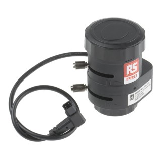 RS PRO Automatic Auto Iris Varifocal CCTV Lens 2.8 to 12 mm Focal Length, 34 mm Diameter, 47.2 mm Length Model 150-4173