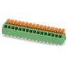 Phoenix Contact Angled PCB Terminal Block 16 Contacts 3.5 mm Pitch 160 V 13.5 A Polyamide Housing 1864422