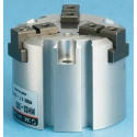 SMC Pneumatic 4 Finger Double Acting Parallel Gripper, Maximum Operating Pressure 0.6 Mpa, Operating Temperature MHS3-16D