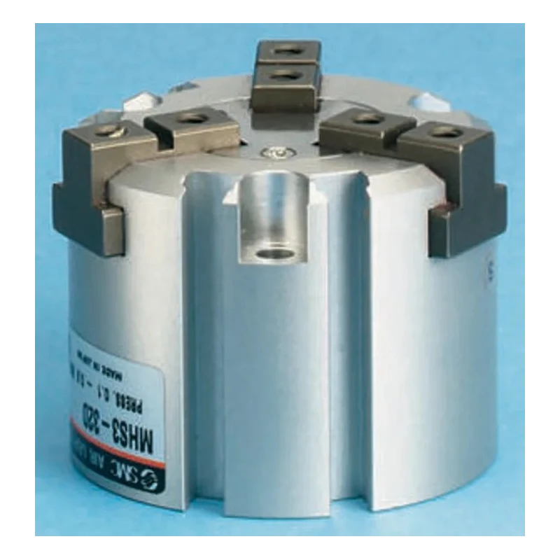 SMC 3 Finger Double Acting Action Pneumatic Gripper, Parallel Gripping Type, Bore Diameter 32mm, Stroke Length 8mm, MHS3-32D
