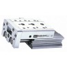 SMC Pneumatic Guided Cylinder 6mm Bore, MXS Series, 10 mm Stroke, Double Acting, Aluminium Alloy Body MXS6-10