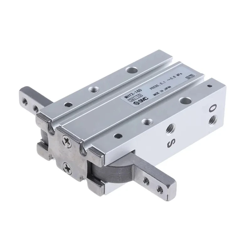 SMC 2 Finger Double Acting Action Pneumatic Gripper, Bore Diameter 16mm, Angle Gripping Type, MHY2-16D