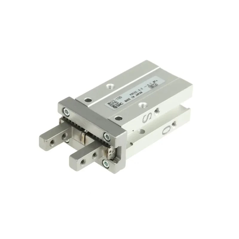 SMC 2 Finger Double Acting Pneumatic Gripper, Parallel Gripping Type, Model MHZ2-10D