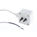SMC Pneumatic Pressure Sensor  Bracket Mount IP40 50 kPa 12V dc, 24V dc 50°C IP40