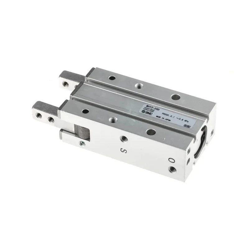 SMC 2 Finger Double Acting Action Pneumatic Gripper, Bore Diameter 20mm, Angle Gripping Type, MHY2-20D