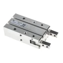 SMC 2 Finger Double Acting Action Pneumatic Gripper, Bore Diameter 20mm, Angle Gripping Type, MHY2-20D
