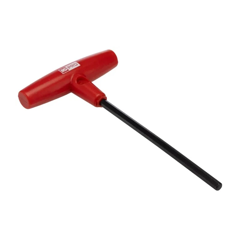 RS PRO T Metric Hex Key Long Arm Chrome Vanadium Steel Chemical Black Plated Hex Size 5 mm 151-1511