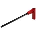 RS PRO T Metric Hex Key Long Arm Chrome Vanadium Steel Chemical Black Plated Hex Size 5 mm 151-1511