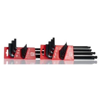 RS Pro 22 Piece L Imperial and Metric Hex Key Set, Hex Size 0.05 to 3/8ZZZZZZ, 1.5 to 6 mm 151-1508