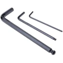 RS PRO 13 Piece L Imperial Hex Key Set, Hex Size 0.05 → 3/8 in, Chrome Vanadium Steel, Chemical Black Finish 151-1507