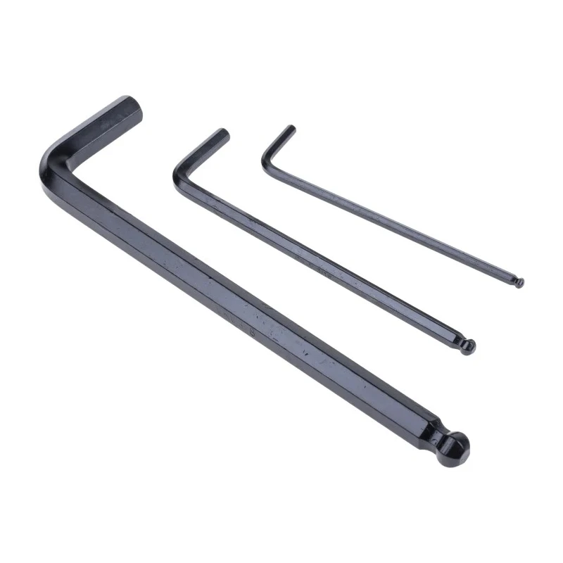 RS PRO 13 Piece L Imperial Hex Key Set, Hex Size 0.05 → 3/8 in, Chrome Vanadium Steel, Chemical Black Finish 151-1507