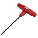 RS PRO T Handle Metric Hex Key, Hex Size 3 mm, Long Arm, Chrome Vanadium Steel with Chemical Black Plated Finish 151-1510