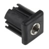 RS PRO Square Nylon Threaded Tube Insert M16 40x40x43 mm 1000 kg Static Load Capacity 235-0975