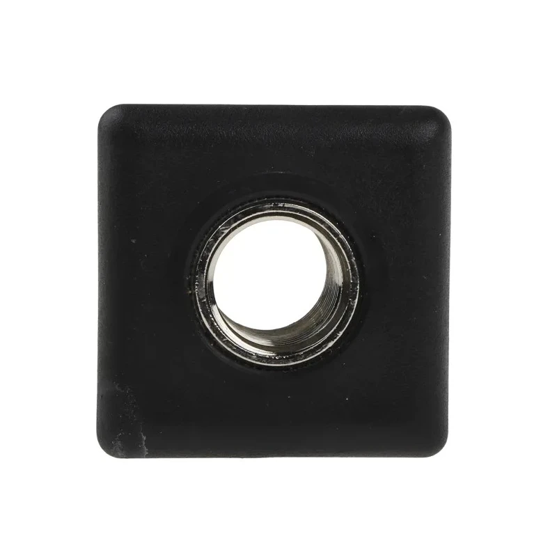 RS PRO Square Nylon Threaded Tube Insert M16 40x40x43 mm 1000 kg Static Load Capacity 235-0975
