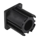 RS PRO Square Nylon Threaded Tube Insert M16 40x40x43 mm 1000 kg Static Load Capacity 235-0975