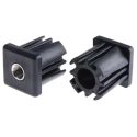 RS PRO Square Nylon Threaded Tube Insert M16, 50x50x55 mm, 1200 kg Static Load Capacity 235-1035