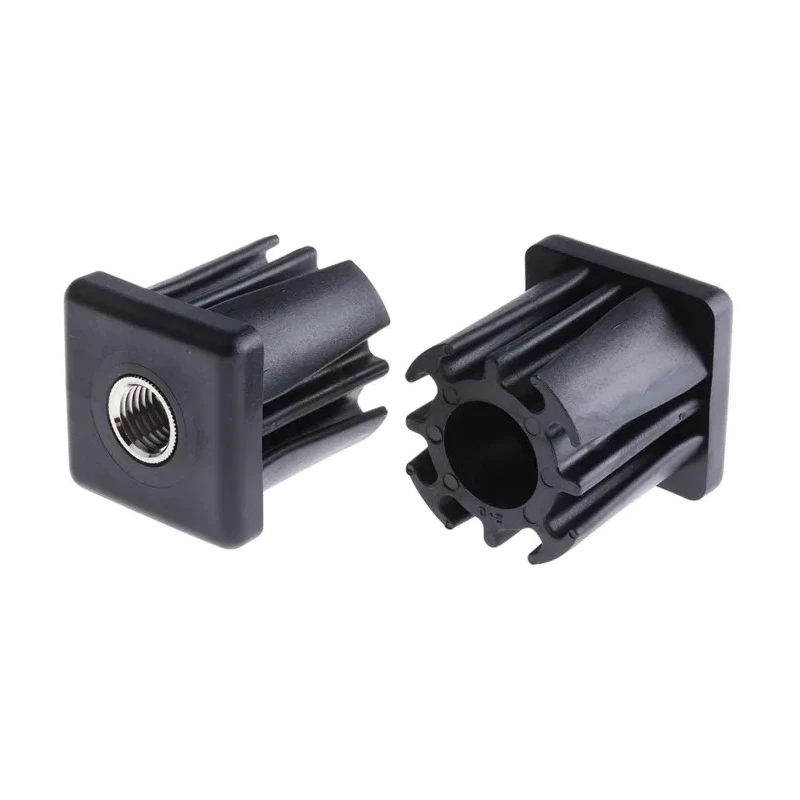 RS PRO Square Nylon Threaded Tube Insert M16, 50x50x55 mm, 1200 kg Static Load Capacity 235-1035