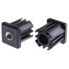 RS PRO Square Nylon Threaded Tube Insert M16, 50x50x55 mm, 1200 kg Static Load Capacity 235-1035