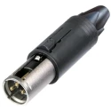 Neutrik Cable XLR Connector, Straight Orientation, 50V Voltage, 16A Current, Female Contact, Gold Plating NC3FM-C