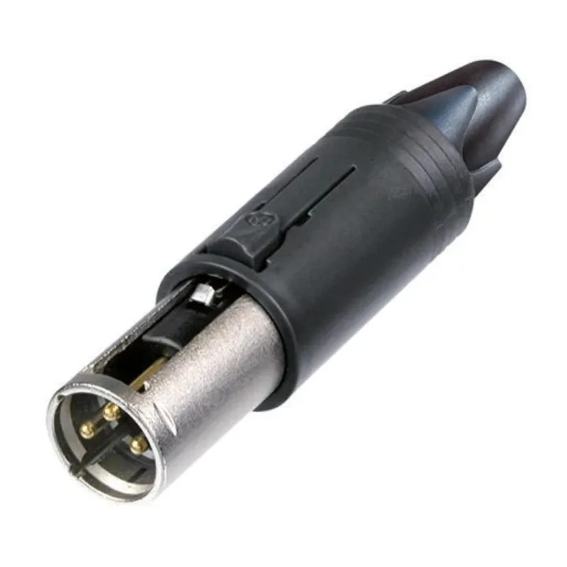 Neutrik Cable XLR Connector, Straight Orientation, 50V Voltage, 16A Current, Female Contact, Gold Plating NC3FM-C