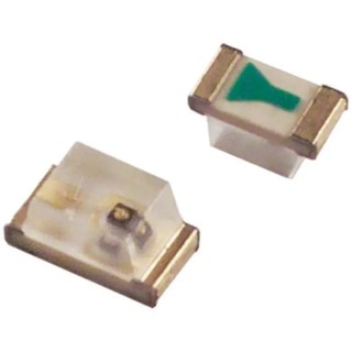 ROHM 2.1 V Green LED 0603 Surface Mount High Brightness Rectangular Diffused Lens SML-512MWT86