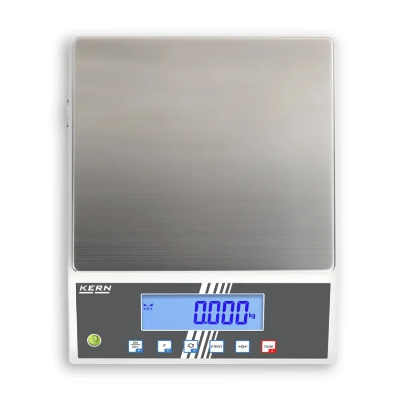 Kern Bench Weighing Scale 12kg Capacity RS232 Interface 1 g Resolution FCB 12K1/RS
