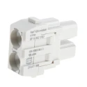 HARTING Heavy Duty Power Connector Module 40A HAN Modular Series Female 2 Contacts 1kV 09140023102