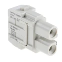 HARTING Heavy Duty Power Connector Module 40A HAN Modular Series Female 2 Contacts 1kV 09140023102
