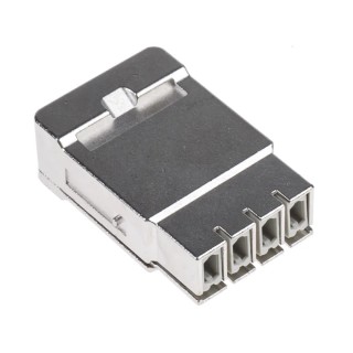 HARTING Heavy Duty Power Connector Module 5A 50V HAN Modular Series Female 8 Contacts 09140083111