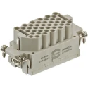 HARTING Heavy Duty Power Connector Insert 16A Han EEE Series Female 41 Contacts 09320403101