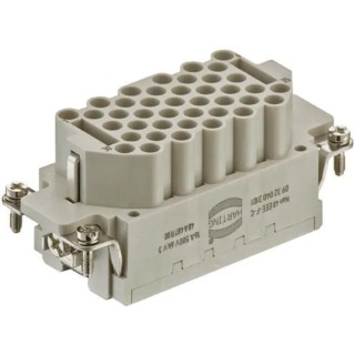 HARTING Heavy Duty Power Connector Insert 16A Han EEE Series Female 41 Contacts 09320403101