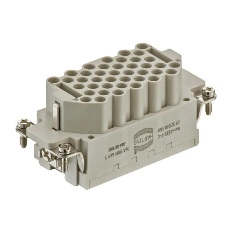 HARTING Heavy Duty Power Connector Insert 16A Han EEE Series Female 41 Contacts 09320403101