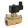 RS PRO Pneumatic Solenoid Valve, 2 Port, Normally Closed, G 1/2 in Thread, Brass Body, 220V AC, 15 mm Orifice 235-1116