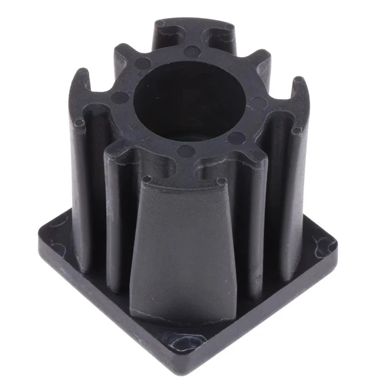RS PRO Square Nylon Tube Insert Nylon Body with Brass Nickel Plated Bush, Heavy Duty 1000 kg Static Load Capacity 235-1029