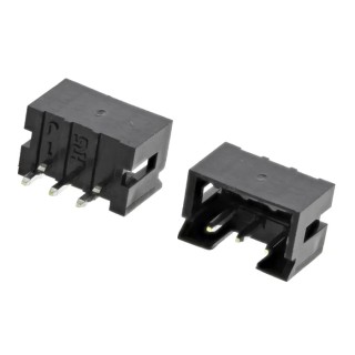 Hirose DF3 Series Straight Through Hole PCB Header 3 Contact, 2 mm Pitch, 1 Row, Shrouded DF3A-3P-2DSA