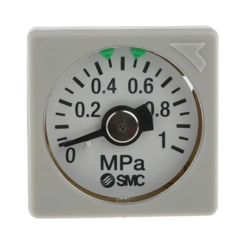 SMC 27 mm G Thread RC Thread NPT Pneumatic Hydraulic Pressure Gauge 1 MPa GC3-10AS