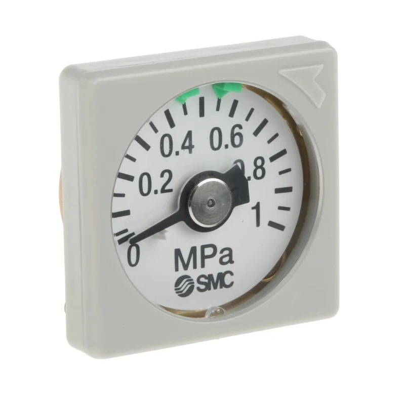 SMC 27 mm G Thread RC Thread NPT Pneumatic Hydraulic Pressure Gauge 1 MPa GC3-10AS