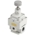 SMC Pneumatic Regulator G 1/2 0.005 MPa Maximum Operating Temperature 60°C IR3000
