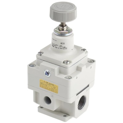 SMC Pneumatic Regulator G 1/2 0.005 MPa Maximum Operating Temperature 60°C IR3000