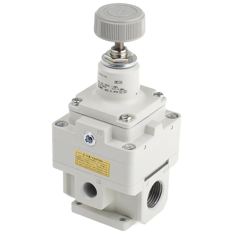 SMC Pneumatic Regulator G 1/2 0.005 MPa Maximum Operating Temperature 60°C IR3000