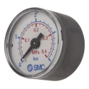SMC 40 mm G 1/8 NPT Plastic Case Pressure Gauge with 0.4 MPa Max Pressure K8-4-40