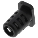 Hirose Black Ultra Low-Profile Bushing Connector with 5 mm Maximum Bundle Diameter LX40-12BS(4.0)