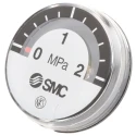SMC 26 mm Pressure Gauge, 2 MPa, Dial Size 26mm, Accuracy ±5 %, Back Entry Connection, Maximum Operating G27-20-R1