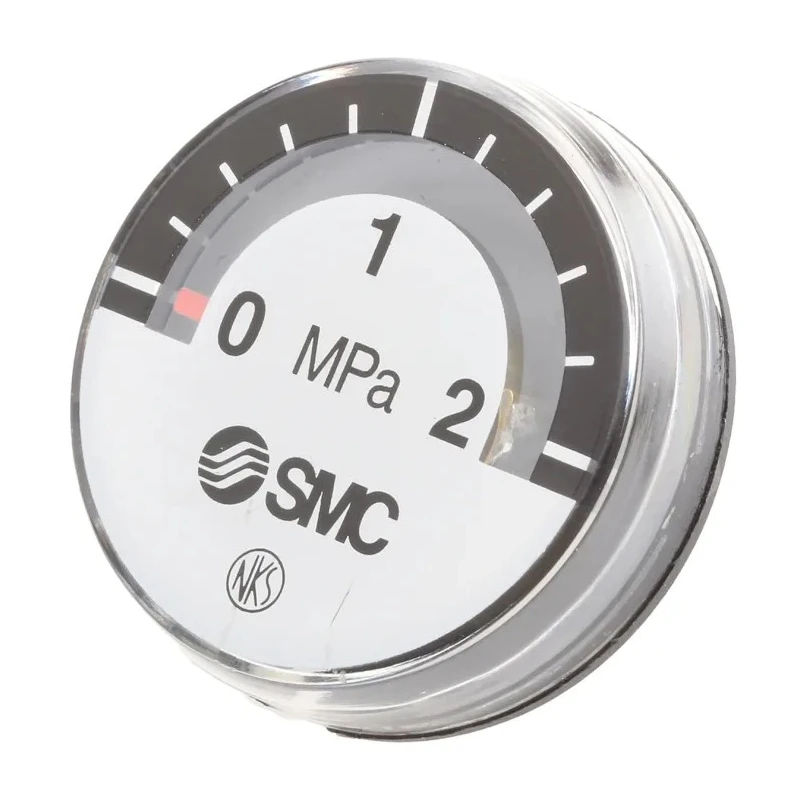 SMC 26 mm Pressure Gauge, 2 MPa, Dial Size 26mm, Accuracy ±5 %, Back Entry Connection, Maximum Operating G27-20-R1